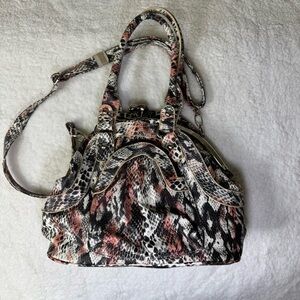 Elegant Snake‎ Print Crossbody Bag